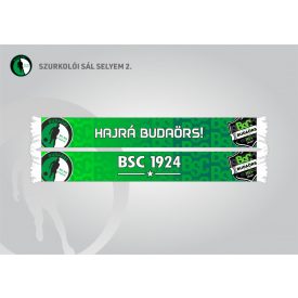 Budaörs szurkolói sál selyem 2.
