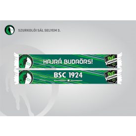 Budaörs szurkolói sál selyem 3. 