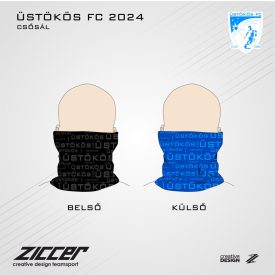 ÜSTÖKÖS FC SCARF kifordítható csősál 