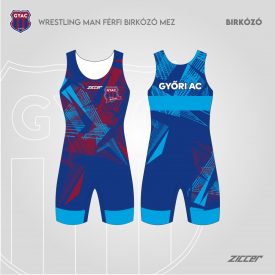 GYAC-Birkózás mérkőzés mez kék