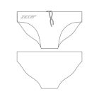 Ziccer Brief férfi vízilabda úszónadrág CREATIVE DESIGN