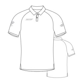   ZICCER DARTS RAGLAN SPECIAL SS galléros póló férfi (szublimált) CREATIVE DESIGN