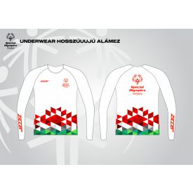   MAGYAR SPECIÁLIS OLIMPIA SZÖVETSÉG hosszú ujjú alámez fehér
