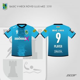 Budakalász BSC rövidujjú mez kék