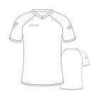 ZICCER BASIC WOMAN SLIM V NECK SS női rövid ujjú mez CREATIVE DESIGN