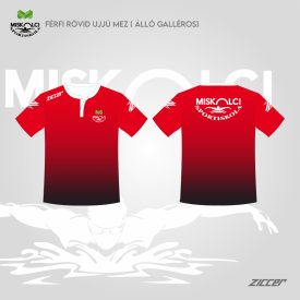   Miskolci Sportiskola Úszó Szakosztály rövid ujjú mez (álló galléros) 