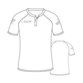   ZICCER STRIKER WOMAN SS női rövidujjú mez (álló galléros) 