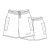 ZICCER BASIC KEEPER SHORT kapus rövidnadrág párnázott CREATIVE DESIGN