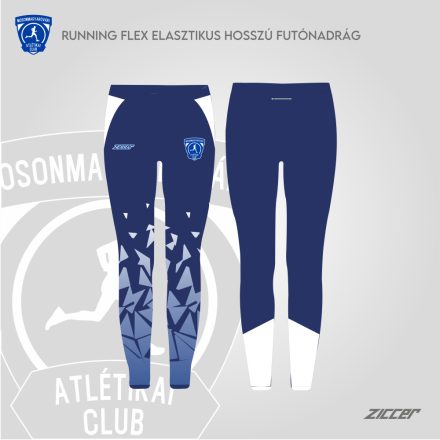 Mosonmagyaróvári Atlétikai Club RUNNING FLEX PANT Elasztikus hosszú futónadrág 