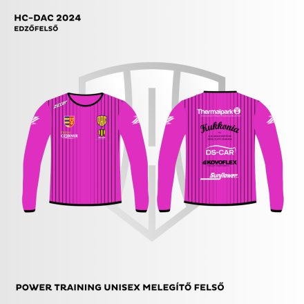 Dunaszerdahely HC DAC kereknyakú edző felső  hosszú ujjú  