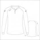 ZICCER STRIKER WOMAN LS női hosszú ujjú mez (álló galléros) CREATIVE DESIGN
