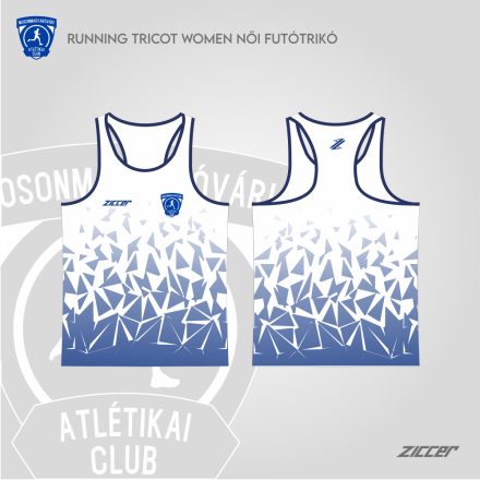 Mosonmagyaróvári Atlétikai Club RUNNING TRICOT női ujjatlan mez (trikó) 
