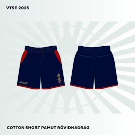   VTSE EGYESÜLETI COTTON SHORT pamut zsebes rövidnadrág 1/2 