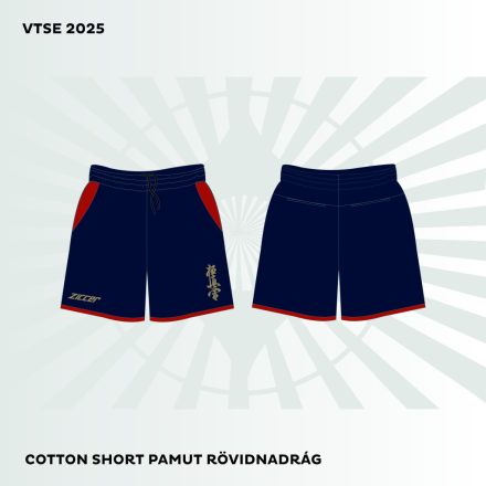 VTSE EGYESÜLETI COTTON SHORT pamut zsebes rövidnadrág 1/2 