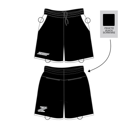 Ziccer Cotton Short pamut zsebes rövidnadrág 1/2 ORIGINAL DESIGN