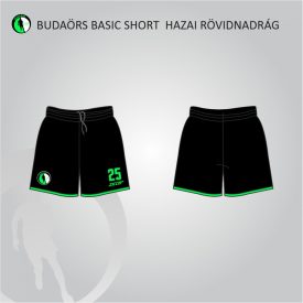 Budaörs utánpótlás utazó pamut rövidnadrág
