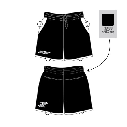 Ziccer Cotton Short Woman pamut zsebes női rövidnadrág ORIGINAL DESIGN