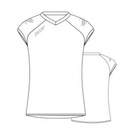   Ziccer Volley Woman Extra rövid ujjú női röplabda mez CREATIVE DESIGN