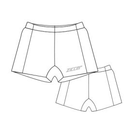   Ziccer Volley Woman Short női röplabda nadrág CREATIVE DESIGN