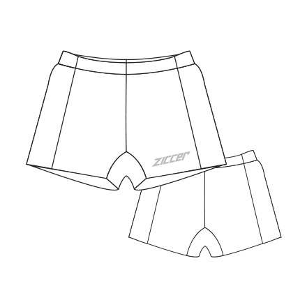 Ziccer Volley Woman Short női röplabda nadrág CREATIVE DESIGN