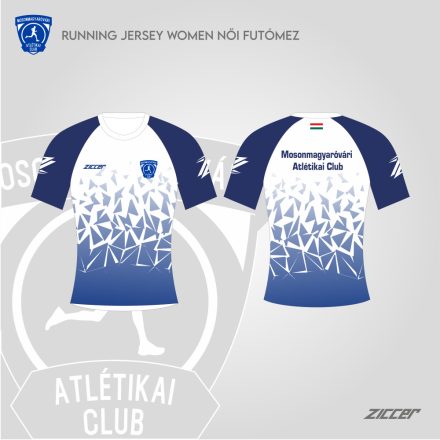 Mosonmagyaróvári Atlétikai Club RUNNING JERSEY W női rövid ujjú futó mez 