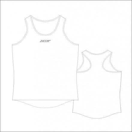 ZICCER Beach Tank Top strandröplabda/kézilabda trikó CREATIVE DESIGN