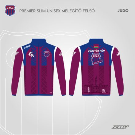 GYAC-Judo utazó melegítő felső 