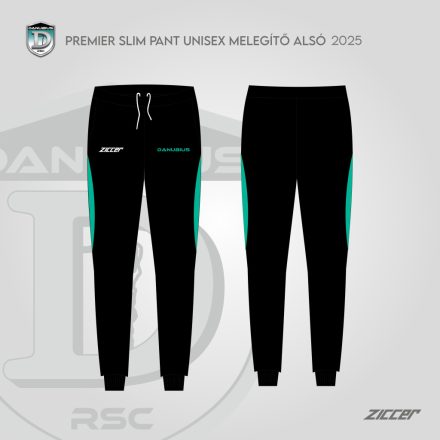 DANUBIUS unisex melegítő nadrág utazó passzés szárú