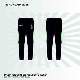   IFK HUNGARY PREMIER SLIM PANT UNISEX melegítő nadrág utazó 