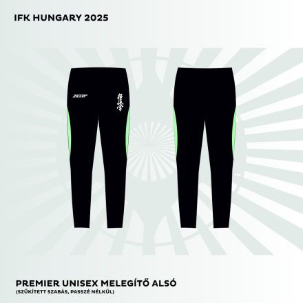 IFK HUNGARY PREMIER SLIM PANT UNISEX melegítő nadrág utazó 