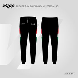   VIGGO TEAM unisex melegítő nadrág utazó passzés szárú 