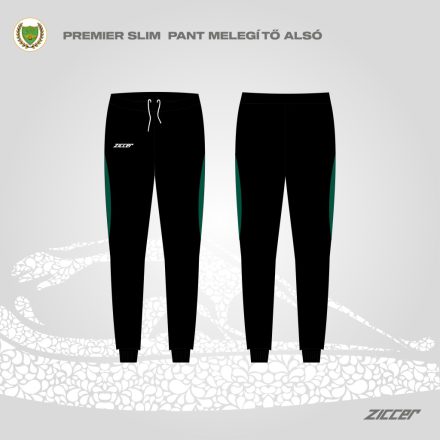 GYŐRI ÚSZÓ SE ZICCER PREMIER UNISEX  SLIM  melegítő alsó