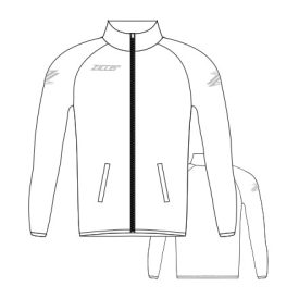 ZICCER AMAZON WOMAN női melegítő felső CREATIVE DESIGN