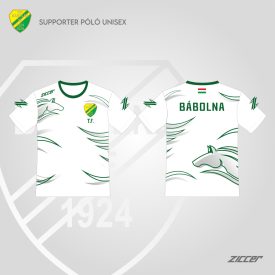   BÁBOLNA Supporter T-Shirt unisex szublimációs póló fehér