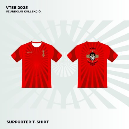 VTSE SZURKOLÓI SUPPORTER T-SHIRT szublimációs póló 