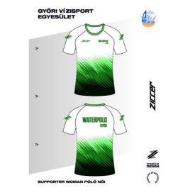   GYŐRI VIZISPORT SE SUPPORTER T-SHIRT SZUBLIMÁCIÓS PÓLÓ NŐI