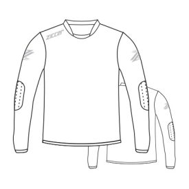   Ziccer Goalkeeper Jersey hosszú ujjú kapusmez CREATIVE DESIGN
