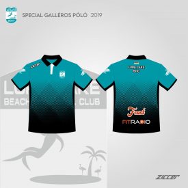 Lupa Lake Special galléros póló