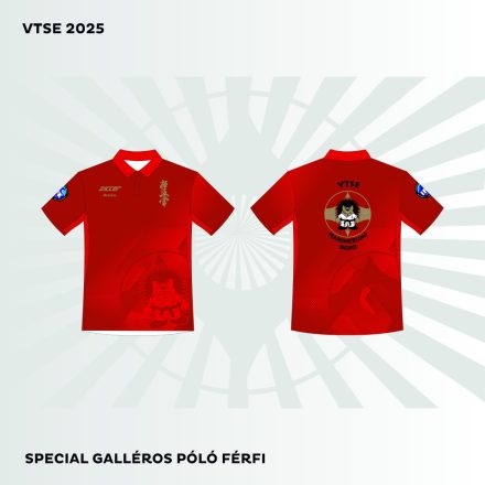 VTSE EGYESÜLETI SPECIAL SS galléros póló unisex ( szublimált ) 
