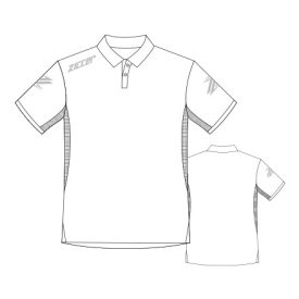   ZICCER SPECIAL galléros szublimált férfi póló CREATIVE DESIGN