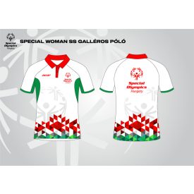   MAGYAR SPECIÁLIS OLIMPIA SZÖVETSÉG galléros póló női ( szublimált )