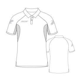   ZICCER SPECIAL WOMAN SS galléros szublimált női póló CREATIVE DESIGN