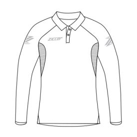   ZICCER SPECIAL WOMAN LS galléros szublimált női hosszú ujjú póló CREATIVE DESIGN