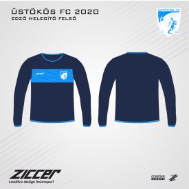   ÜSTÖKÖS FC TRAINING O-NECK unisex kereknyakú edzőmelegítő felső 
