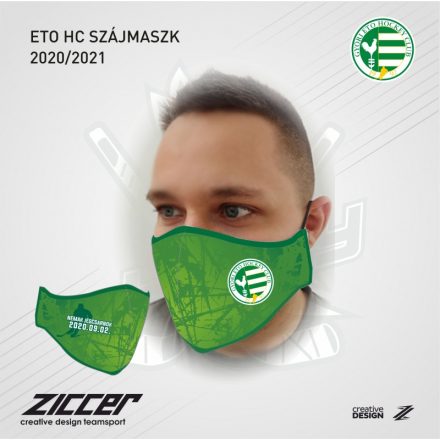 Győri ETO HC szájmaszk 4. 2020/21