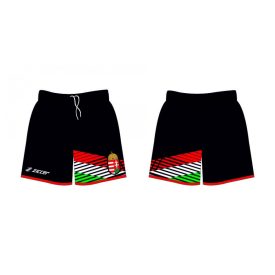 Magyar Trikolór Unisex rövidnadrág fekete