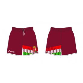 Magyar Trikolór Unisex rövidnadrág bordó
