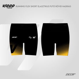   VIGGO TEAM RUNNING FLEX SHORT elasztikus futó rövidnadrág 